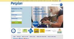 Desktop Screenshot of findapet.petplan.co.uk