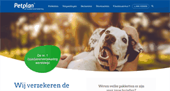 Desktop Screenshot of petplan.nl