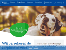 Tablet Screenshot of petplan.nl